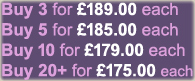 Bulk quantity pricing on this product